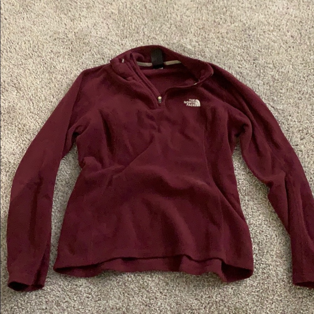 North face quarter zip